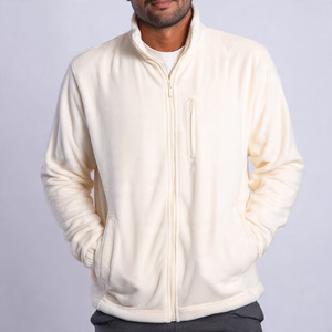 Vestes polaires d'hiver pour hommes à col montant et fermeture éclair, style urbain - Product Image 2