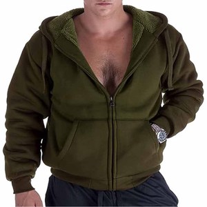 Nueva sudadera con capucha de color sólido, deportiva, a la moda, de lana, para hombre, subida por Dress Sports - Product Image 1