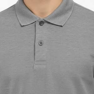 Polo de Algodón Premium para Hombre, Logotipo Bordado Personalizado, Manga Corta, Ropa Casual de Verano, Tejido Transpirable y Cómodo - Product Image 4