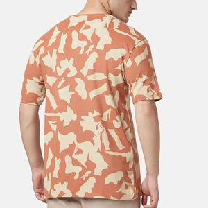 Chemise homme en sublimation, logo personnalisé, manches courtes, coton polyester, couleur unie, grande taille, tendance mode quotidienne. - Product Image 6