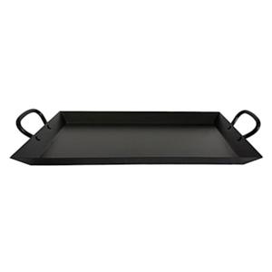 Bandeja Negra Rectangular con Asas para Decoración Navideña, Bandeja Metálica para Servir Alimentos, Uso Comercial, Suministros para Restaurantes - Product Image 6