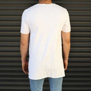 Camiseta de algodón transpirable ecológica de manga corta de talla grande para hombre de último estilo de moda con logotipo personalizado para verano - Product Image 6