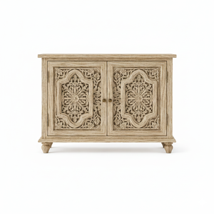 Indian Manufactured Luxury Storage <b>Sideboard</b> Cabinet with Multiple Drawers and Doors for Home Available At Best Market Price - Product Image 1