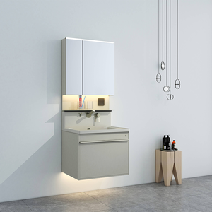 Sang trọng 25D Chất lượng cao chống nước Đá Nhân Tạo phòng tắm vanities Gương thông minh 5 năm bảo hành trực tiếp nhà máy phòng ngủ - Product Image 5