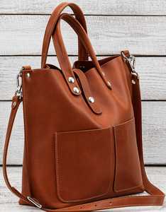 Sac pour ordinateur portable élégant en cuir véritable – Sac à bandoulière professionnel durable - Product Image 2