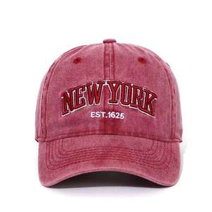 Gorra de Béisbol Deportiva de Lona con Bordado 3D de Nueva York, Unisex, 6 Paneles, Ajustable, Casual, para Adultos - Product Image 4