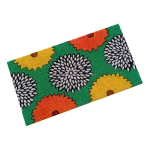 Haute vente Pvc tufté tapis de coco imprimé matériel 45*75 cm meilleur exportateur de l'inde - Product Image 1