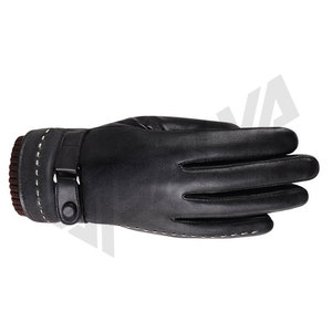 Guantes de Piel de Ciervo para Hombre y Mujer, al por Mayor, para Vestir, Moda de Invierno, Color Marrón, Fabricante, para la Vida Diaria - Product Image 3