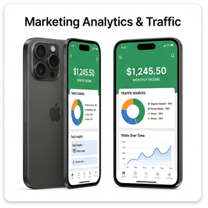 แอปการตลาดดิจิทัลรอยัลคราฟท์ – เครื่องมือ SEO, การตลาดบนโซเชียลมีเดีย, ผู้จัดการโฆษณาและวิเคราะห์ข้อมูล ios/android - Product Image 4