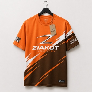 Fabricante de Camisetas Personalizadas, Camisetas de Algodón, Camisetas Extra Grandes, Impresión de Logotipos, Ropa Deportiva al por Mayor, ZIAKOT INDUSTRY Pakistán - Product Image 4
