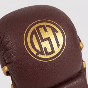 Gants de boxe en cuir premium respirants avec sangle de poignet réglable pour les arts martiaux mixtes, le sparring et l'entraînement en salle de sport - Product Image 6