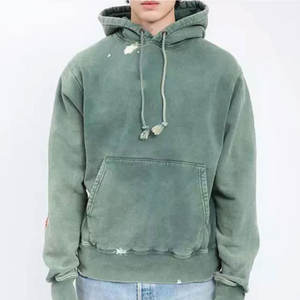 เสื้อฮู้ดดี้โอเวอร์ไซส์สไตล์สตรีทสำหรับผู้ชาย ฤดูใบไม้ร่วง ผ้าฝ้าย 100% สกรีนโลโก้ตามสั่ง พิมพ์ลายดิจิทัล เป็นมิตรต่อสิ่งแวดล้อม ผู้ผลิต ODM - Product Image 1