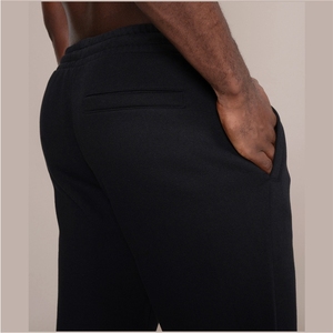 Pantalon de survêtement décontracté en toile légère taille haute coupe ajustée pour hommes – Vente en gros - Product Image 3