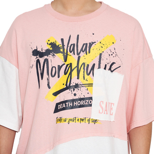 Camiseta Personalizada con Estampado DTF, Cuello Redondo, 100% Algodón, Estilo Holgado, Manga Corta, para Verano - Product Image 3