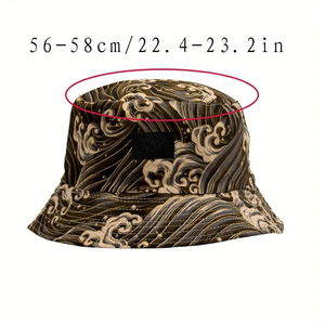 Unisex Casual Winter Thickening Puffer Bucket Hat Breathable Short-Edged <b>Plain</b> Color Daily Beach Fishing Outdoor Sun Protection - Product Image 5