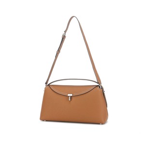 Bolso de Mano de Cuero Genuino Negro con Logotipo Personalizado, Estilo Vintage, Bolso de Hombro para Dama con Forro de Cuero - Product Image 1