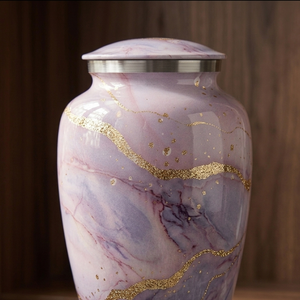 Urne funéraire en aluminium Cherished Spirit - Urne funéraire polie pour cendres - Product Image 5