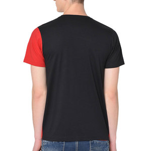 Latest Style New Design 100% Cotton Canvas T-Shirt Street Wear Custom Printed Logo Regular Fit Breathable BLACK <b>LEAF</b> for Men - Product Image 3