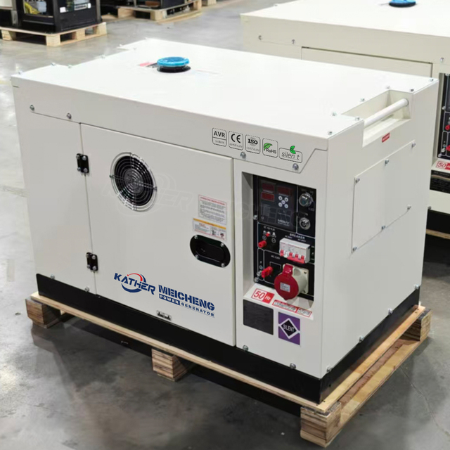 5kw 10kw Silent Diesel Generator 3000/3600rpm Air-cooled Portable Electricity Generation Power Generator for Sale 15kw 20kw 25kw