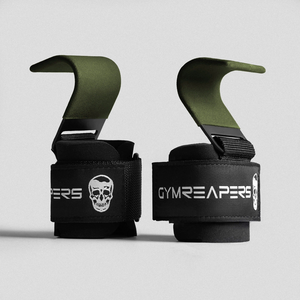 Adjustable Iron Weight Lifting <b>Foam</b> <b>Padded</b> Grip Hooks Non-slip Deadlift Wrist Straps Palm Support Gym Fitness Training Workout - Product Image 1