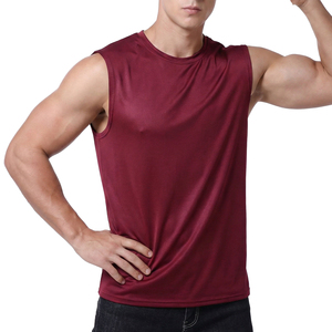 Débardeurs sans manches pour garçons, prix de gros, sur mesure, marque propre, pour entraînement, fitness, vêtements décontractés et sportifs - Product Image 3