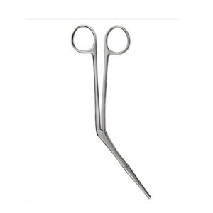 MEDIVA ESSENCE ME-NS-4 Tijeras Nasales Anguladas de Acero Inoxidable Alemán, 10.5 cm, Mango Dorado y Negro, Instrumento Quirúrgico Manual - Product Image 6