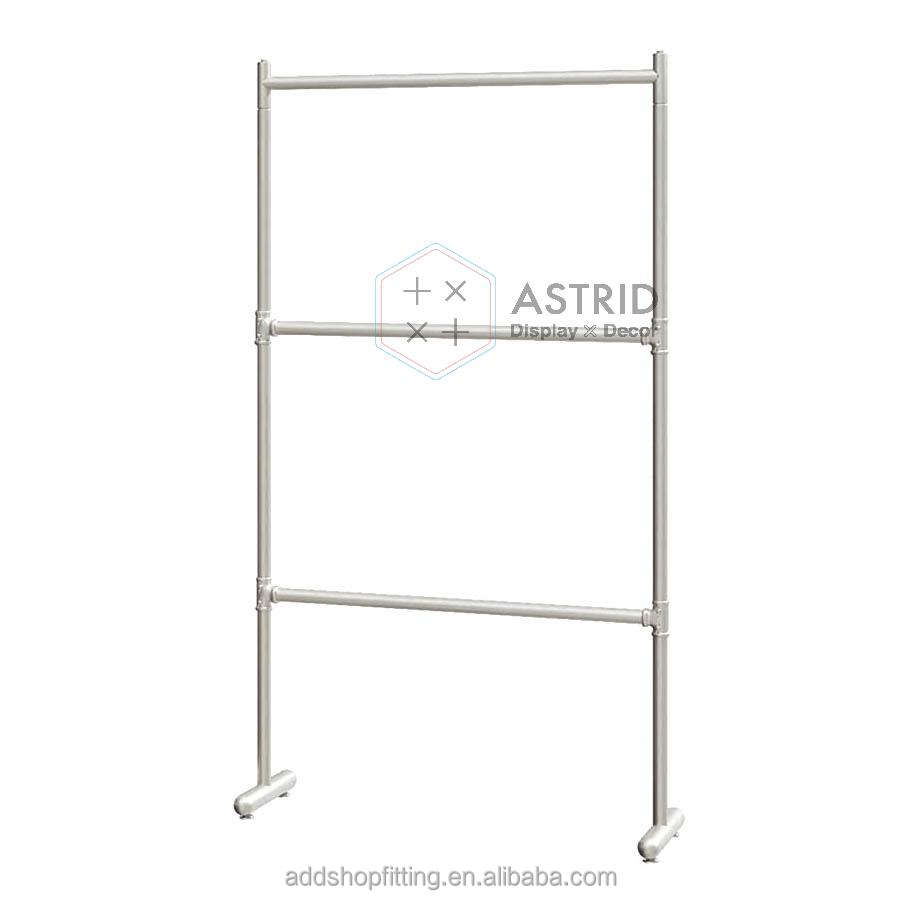 1 pc silver rack + 100 pcs hair hangers