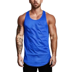 Gym Fitness Tricoté Trou Hommes Débardeurs Chemise Été Marque Vêtements pour Hommes Hommes Mesh Gym Stringer Débardeur pour Musculation - Product Image 6