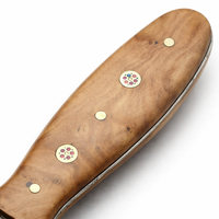 Couteau à huîtres en bois en gros avec étui, outils pour fruits de mer, ouvre-coquillages, accessoires de cuisine écologiques, compatibles micro-ondes