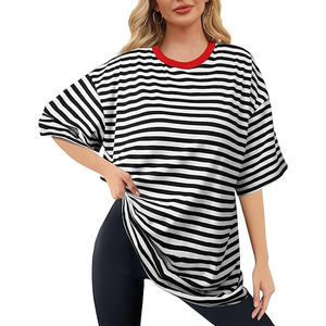 T-shirts pour femmes Pure Comfort en gros, coton et polyester, col rond classique, été, écologiques, séchage rapide, couleurs et tailles personnalisées - Product Image 2