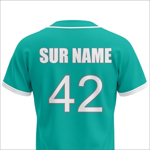 Custom Sublimation Baseball Jersey Supplier Team Uniform Quick Dry Breathable Performance Sportswear Half Sleeve Autumn/Summer - Product Image 5