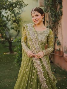 Lehenga Choli Tradicional de Seda para Mujer, Vestido de Boda Reversible Hasta el Suelo, Ropa Étnica India y Pakistaní, Bordado Multicolor - Product Image 3