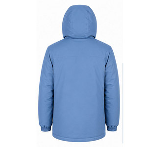 Chaqueta Parka para Hombre para Clima Frío con Forro Polar Suave, Exterior Impermeable y Construcción Duradera - Product Image 2