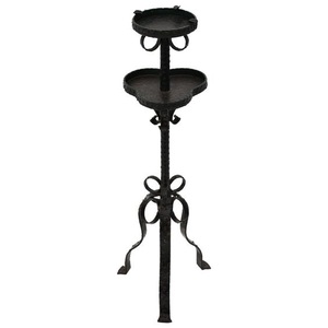 Porte-lanterne classique en fer avec support de bougie en métal pour centre de table, éclairage de jardin, dîner d'anniversaire, événements - Product Image 2