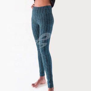 Pantalones de Yoga al por Mayor para Mujer, Cintura Media, Largos, Spandex/Poliéster, Elásticos en Cuatro Direcciones, Leggings de Gimnasio con Control de Abdomen, Leggings para Entrenamiento - Product Image 3