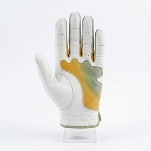 Gant de golf en cuir Cabretta personnalisé de qualité supérieure, main gauche, respirant, avec fentes pour les doigts, fabricant OEM ODM, marque privée - Product Image 4
