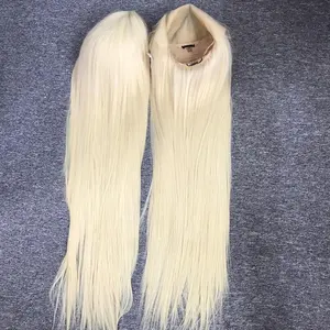Blonde 613 Kleur Rechte Full Hd Lace Pruik Ruw Menselijk Haar Pruik 100% Maagdelijk Haar Verkoper Met Rauwe Vietnamese Hair Extensions