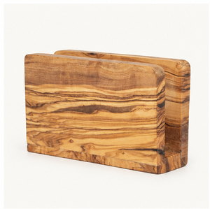 Porta Servilletas de Madera de Olivo Hecho a Mano de Primera Calidad, Ecológico, Vertical, para Restaurantes de Lujo y Cenas en Casa - Product Image 5