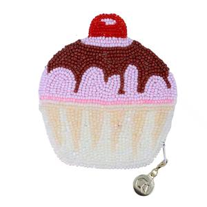 Monedero de Cuentas de Vidrio Bordadas a Mano CRYSTAL CRAFT para Mujeres y Niñas, Bolsa de Maquillaje Personalizable e Idea de Regalo - Product Image 2