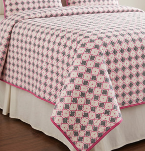 Modern Printed Cotton Quilt Handmade Reversible <b>Bedspread</b> All Season Home Decor - Product Image 6