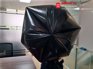 Prix d'usine du Vietnam sacs à ordures extra larges robustes gaufrage sac à fermeture éclair en matériau PE recyclable 1mil/2mil/3mil - Product Image 5