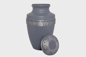 premium finish aluminium urn decorative metal urn aluminium memorial <b>vase</b> aluminium urn <b>grave</b> urn aluminium <b>vase</b> ashes storage - Product Image 3