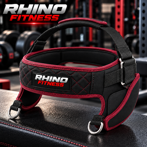 สายรัดศีรษะปรับระดับได้ Rhino Fitness พร้อมโซ่สำหรับฝึกความแข็งแรงของคอ สายรัดศีรษะปรับระดับได้พร้อมโซ่สำหรับการฝึกความแข็งแรง - Product Image 2