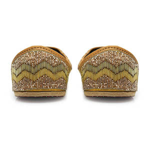 Pakistani Handmade Bridal <b>Khussa</b> Shoes with Beaded Embroidery Traditional Multani Jutti for Women Wholesale - Product Image 5