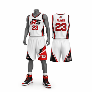 Ensemble de maillot et short de basketball de qualité supérieure avec technologie d'évacuation de l'humidité pour les matchs et l'entraînement - Product Image 3