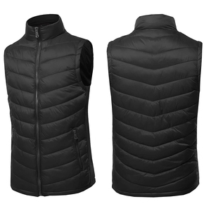เสื้อกั๊กขนเป็ดสไตล์ลำลองสำหรับผู้ชาย, เสื้อแจ็คเก็ตแขนกุด - Product Image 1