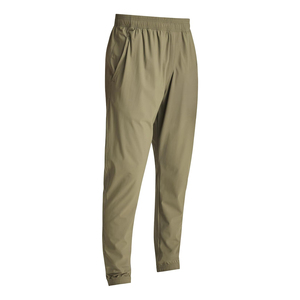 Men's Canvas <b>Trousers</b> Olive Green Quick Dry UV Protection Sweatpants Elastic Waist Casual Midweight Joggers Side Pockets <b>Summer</b> - Product Image 2