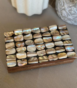 Sacs à bandoulière avec incrustations de perles naturelles parfaites |   Sacs bandoulière Eco-Chic de forme rectangulaire, style quotidien - Product Image 4