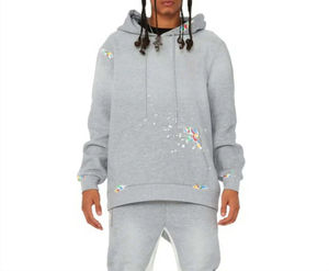 Traje Deportivo de Invierno para Hombre, 100% Algodón, Corte Regular, con Logotipo Personalizado, al por Mayor - Product Image 4