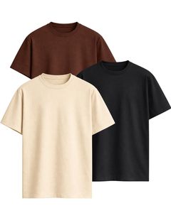 เสื้อยืดผู้ชายสไตล์ลำลองเหนือกาลเวลา ไซส์ใหญ่พิเศษ ผ้าฝ้ายทอ 100% เป็นมิตรกับสิ่งแวดล้อม ปรับแต่งได้ ขายส่ง ชุดกีฬา - Product Image 1